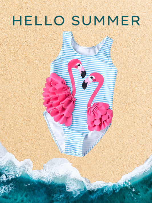 BELLA Flamingo Swimsuit