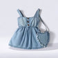 LITTLE LISA Dress & Purse Set