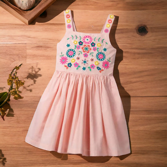KYLIE Floral Embroidered Sundress
