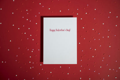 Funny Personalized Greeting Card for Valentine's Day, Anniversary, Love