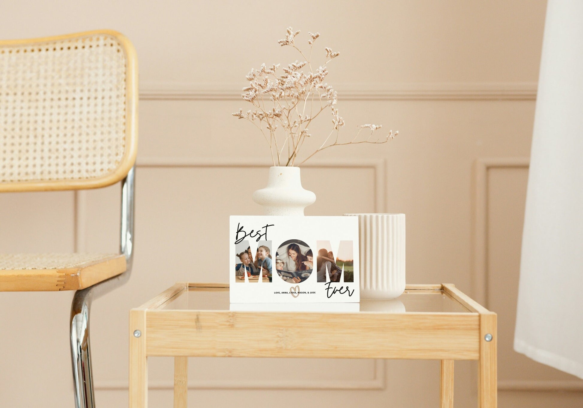 Mom Photo Greeting Card, Best Mom Ever