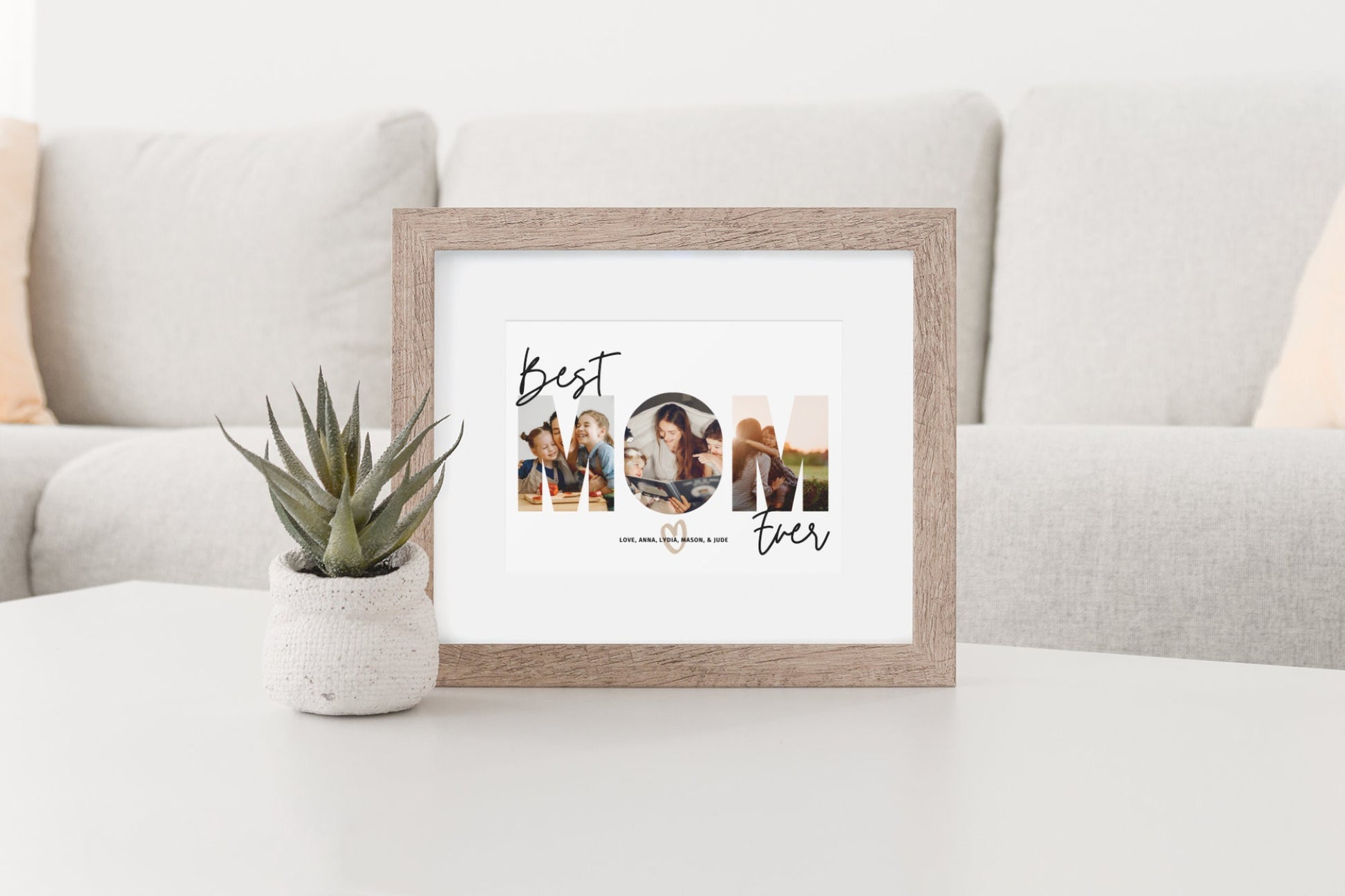 Mom Photo Greeting Card, Best Mom Ever