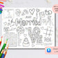 Wedding Activity Sheet for Kids