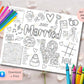 Wedding Activity Sheet for Kids