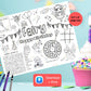 Fairy Happy Birthday Activity Sheet for Kids