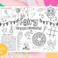 Fairy Happy Birthday Activity Sheet for Kids