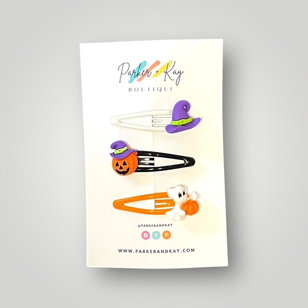 Spooky Halloween Hair Clips
