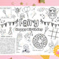 Fairy Happy Birthday Activity Sheet for Kids