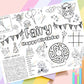 Fairy Happy Birthday Activity Sheet for Kids