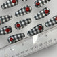 Little Ladybug Gingham Clips