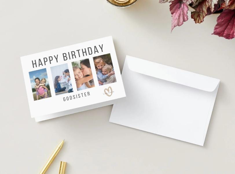 Personalized Photo Birthday Card, Birthday Gift