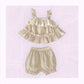 RAELYNN Embroidered Ruffle Outfit