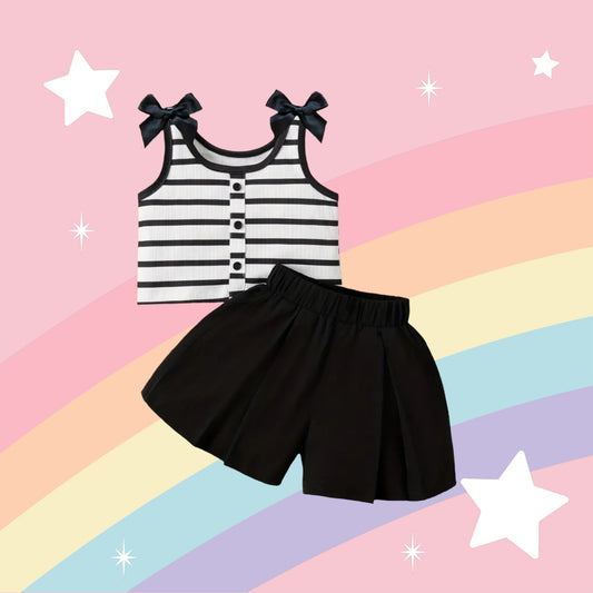 JILLIAN Top + Shorts Set