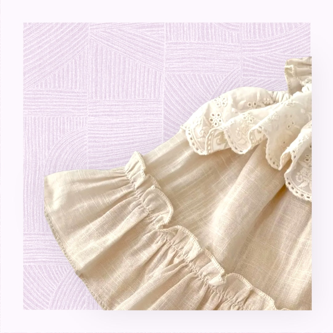RAELYNN Embroidered Ruffle Outfit