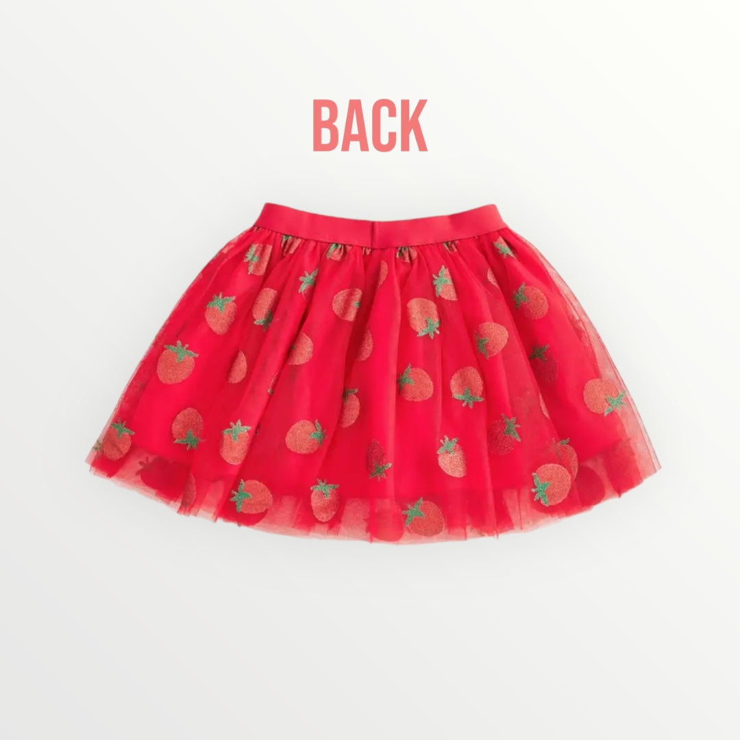 SWEET STRAWBERRIES Tutu Skirt