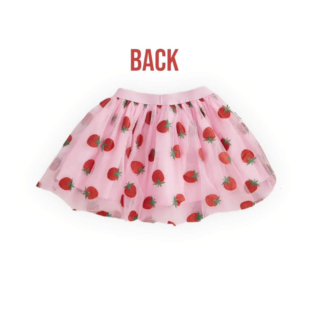 SWEET STRAWBERRIES Tutu Skirt