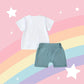 LIKE DAD Shirt + Shorts Set