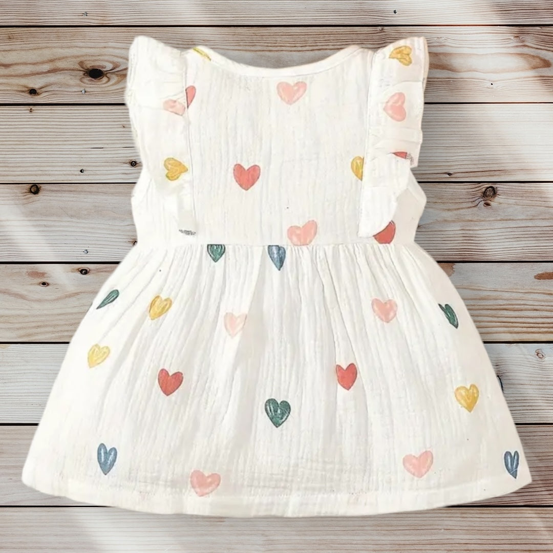 RACHEL Lovely Hearts Dress + Hat