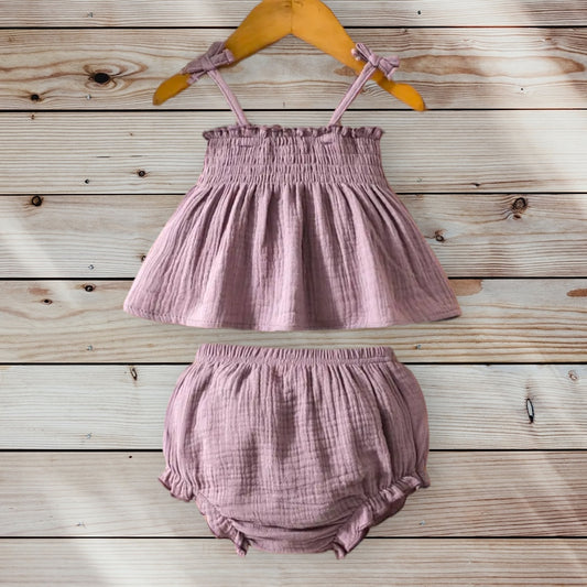 RUTH Muslin Two-Piece Set