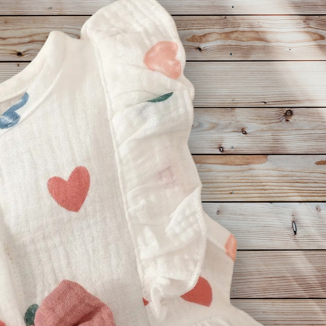 RACHEL Lovely Hearts Dress + Hat
