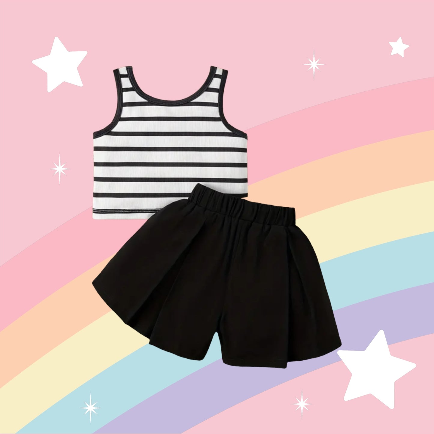JILLIAN Top + Shorts Set