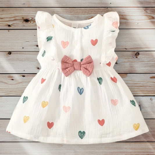 RACHEL Lovely Hearts Dress + Hat