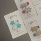 GEORGIE Glitter Stars Hair Clips