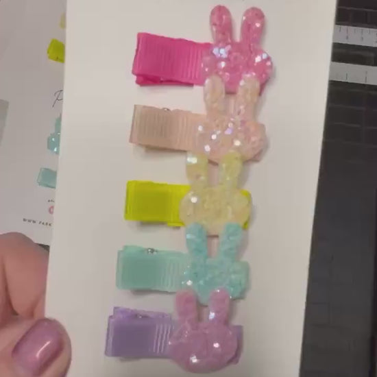 Little Bunny Hair Clips