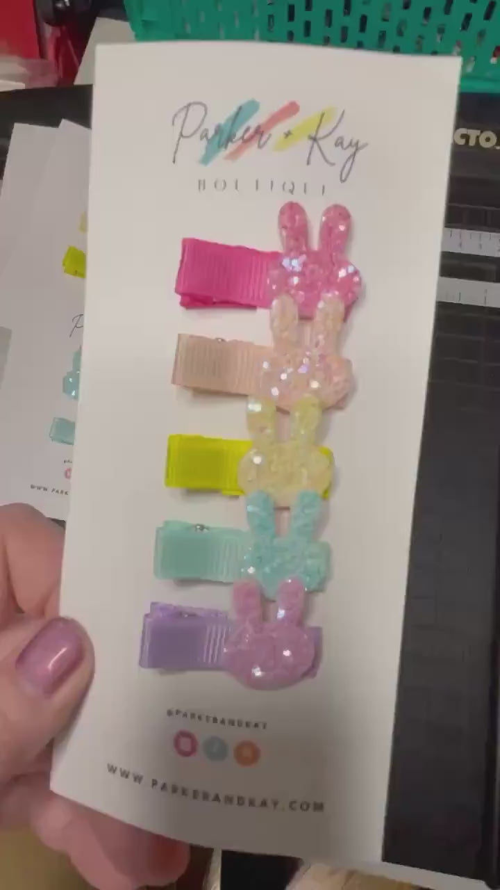 Little Bunny Hair Clips