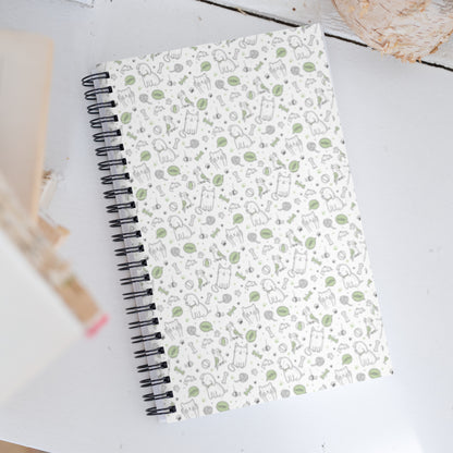 BEST FURRY FRIENDS Spiral Notebook