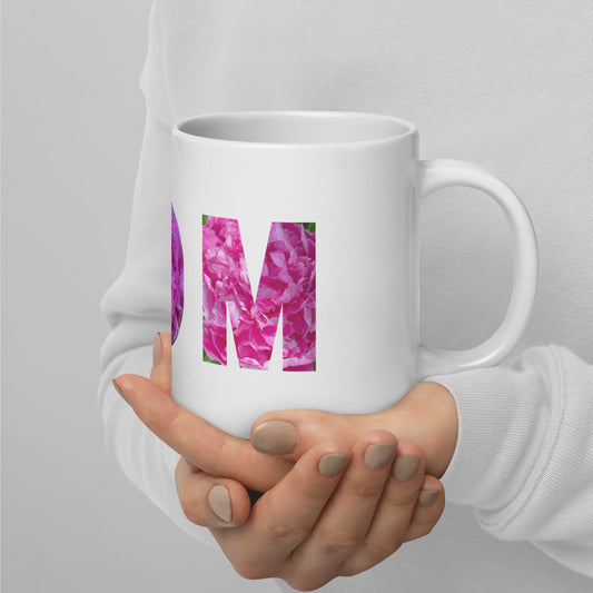 MOM Peonies Mug